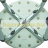 Shower adjustable height aluminum chair shower bath chair round seat 