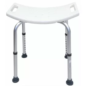 Zuhany állítható magasságú aluminium szék szögletes zuhanyozó fürdő szék pad ülés