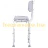 Shower chair adjustable height aluminum chair square bath chair