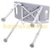 Shower chair adjustable height aluminum chair square bath chair