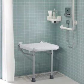   Falra szerelhető zuhanyzószék összecsukható zuhanyülőke 226,8 kg teherbírás 