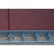 Plastic edging L profile edging element for rubber tiles 