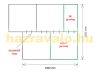 Játszótéri esésvédő EPDM UV stabil gumilap 45mm vastag  több színben 500x500mm négyzet granulátummal