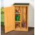 Fából készült kerti kisház fészer szekrény szerszámos kamra szekrény 