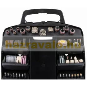   Hobby Drill Magasfordulatszámú multifunkciós fúrógép, csiszológép 300db készlet